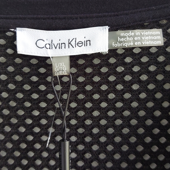 Calvin klein coverups size Large/XLarge Long sleeves color black - Picture 16 of 16
